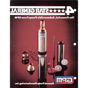 submersible pump brand general
