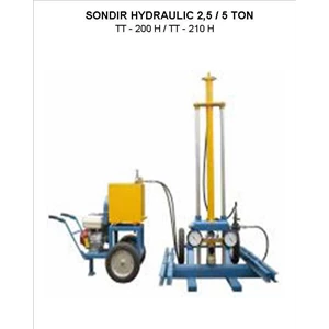 sondir hydraulik cap.2, 5 / 5 ton, hubungi: ir.eddy heryanto/ 085314977171 ( alat uji mekanika tanah )
