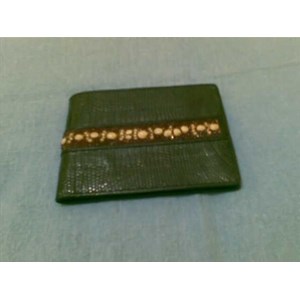 stingray and lizard leather men wallet