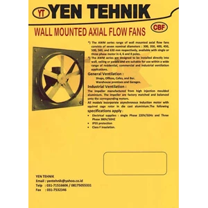 wall axial fan
