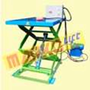 dual stage lift table, scissor lift table