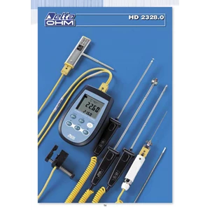 thermocouple thermometer with two inputs hd2328.0, merk : deltaohm