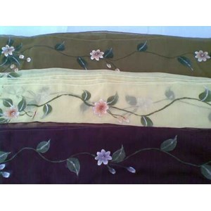 kerudung paris lukis rambat pinggiran