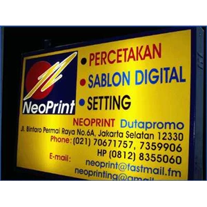neon box