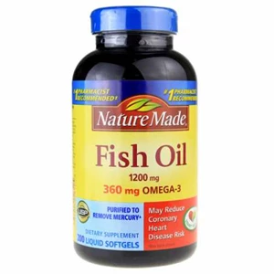 nature made fish oil 1200 mg, 200 softgels-1