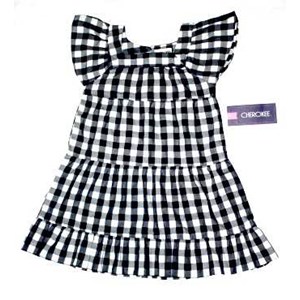 cherokee  blue  white  dress