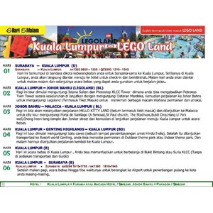 kul - malacca - legoland