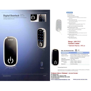 door lock digital ; password or chip key