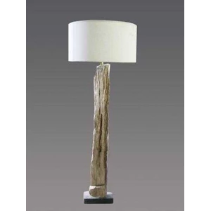 petrified wood floor lamp