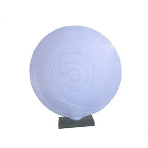 yarn table lamp round