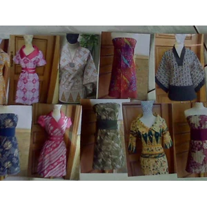 aneka design dress batik
