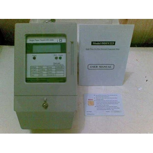 kwh meter / energi meter prabayar/ prepayment smart card, merk cic type ddsy223