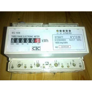 kwh meter elektronik 3 phase pascabayar counter c i c