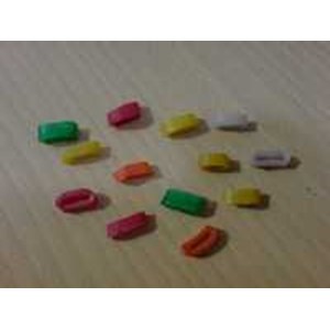 kerupuk mentah cincin warna warni