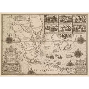 map of the indonesian archipelago 1598