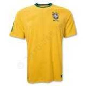 brazil home soccer jersey