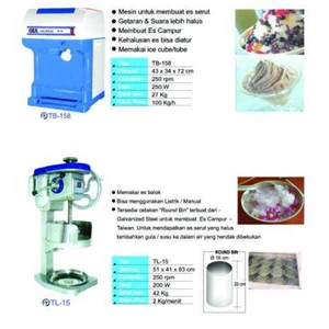 ice planer/ shaver ( mesin pembuat es serut