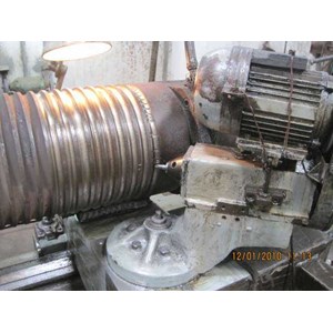 cnc machine of rolling horizontal ribbing slot with thread steel