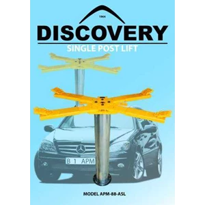 single post lift discovery ( single post car lift- 1-post lift - hidrolis cuci mobil- lift cuci mobil)