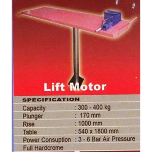 single post lift motor