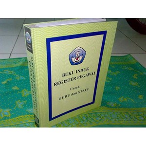 buku induk pegawai dan staff