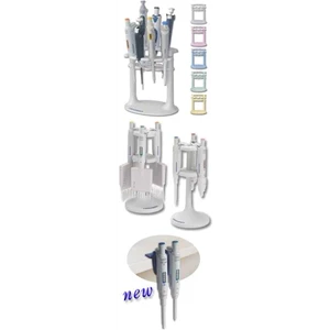 socorex pipette work stations : universal work station 337 and multi and single channel pipette stand 340