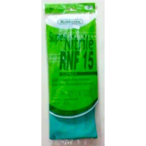 super nitrille rnf 15 rubber glove green
