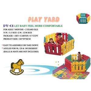 play yard ( pagar plastik) mandi bola py 01 play yard