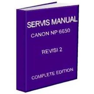 buku manual service mesin photo copy canon np6650
