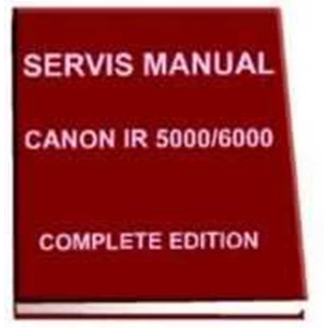buku manual service mesin photo copy canon canon ir5000/ 6000