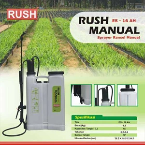 rush sprayer manual