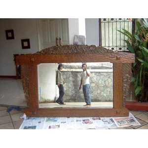 carved mirror frames from old teak wood