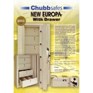 lemari besi | brankas | chubb safes new europa with 6 ( six) drawer | jogja | yogyakarta | jogjakarta