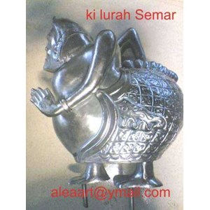 kerajinan tembaga patung semar