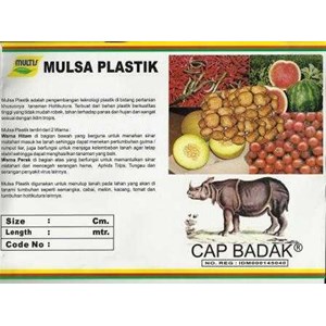 mulsa plastik cap badak