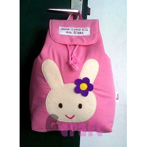 sandra rabbit head backpack - goody bag