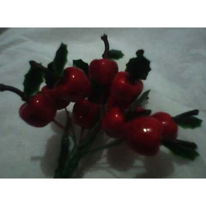 buah imitasi cherry ikat