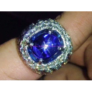 full luster kashmir blue star sapphire big certf limited ( sfr 099)