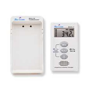 blue gizmo temperature & humidity datalogger model: bg-dl-02 ( datalogger) includes bg-dl-01b ( transmission base)
