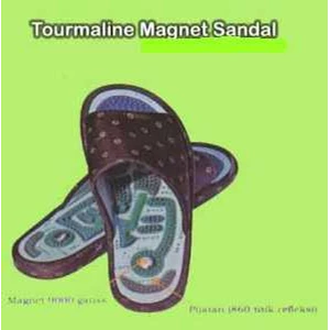 tourmaline magnet sandal, sandal magnet refleksi