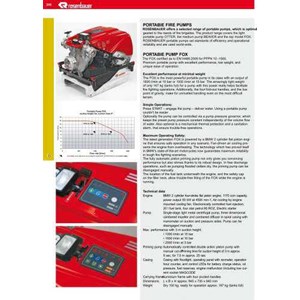 portable fire pump
