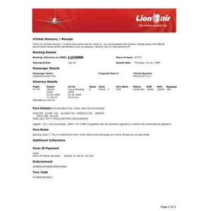 e-ticket fisik lion air