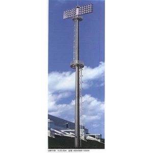 high mast galvanis/ tower lampu galvanis