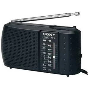 sony icf-8 pocket radio 2 bands am/ fm with internal speaker-1