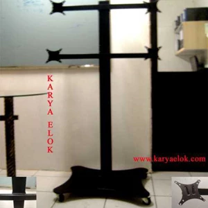 bracket floor stand lcd 4 monitor ( fm-1-4)