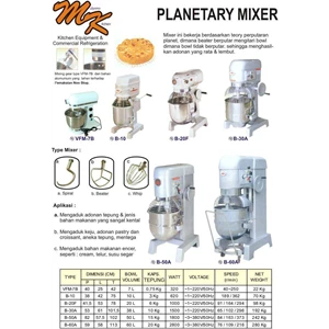 mulkitchen planetary mixer