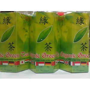 organic green tea 60 gram
