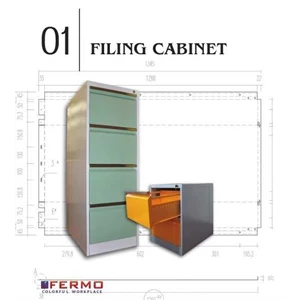 filling cabinet fermo 2 laci - f2r