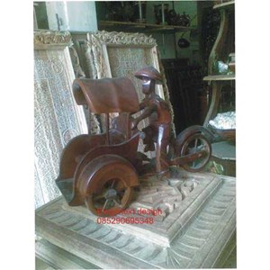 sovenir becak