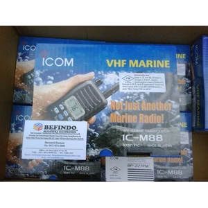 ht ( handy talkie ) icom ic-m88is fm intrinsically safe ( is) vhf marine murah dan bergaransi